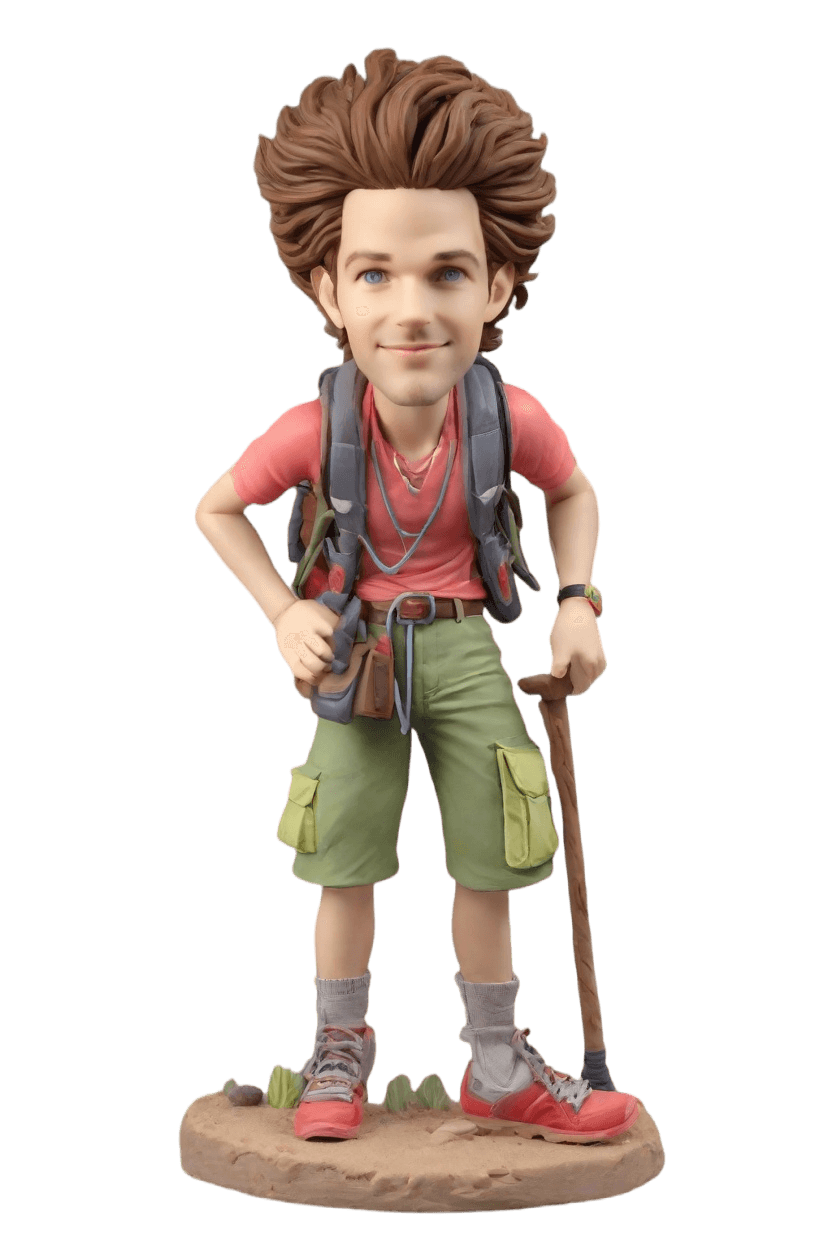 Custom Outdoor Adventure Bobblehead