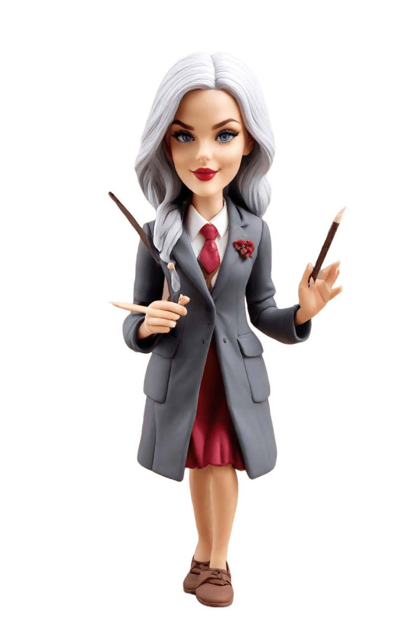 Custom Hogwarts Heroine Bobblehead