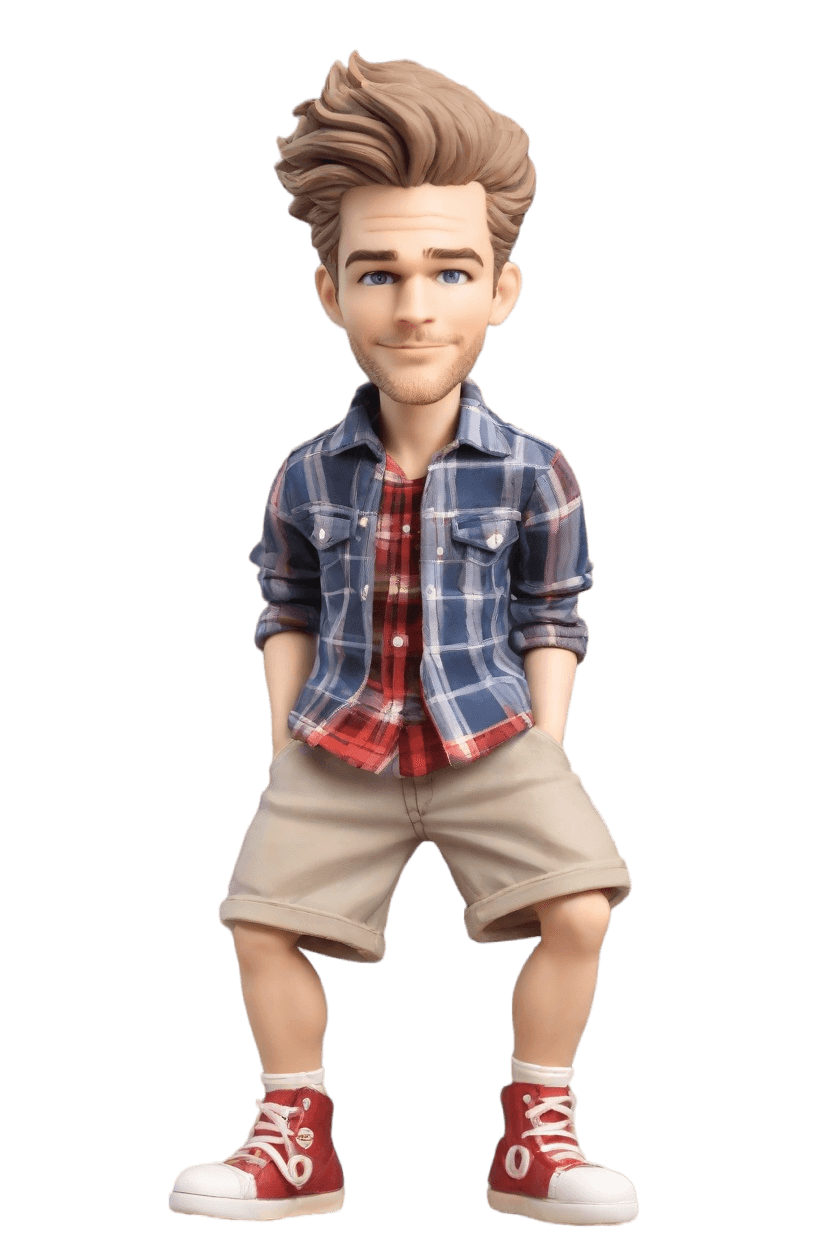 Custom Sports Fanatic Casual Bobblehead