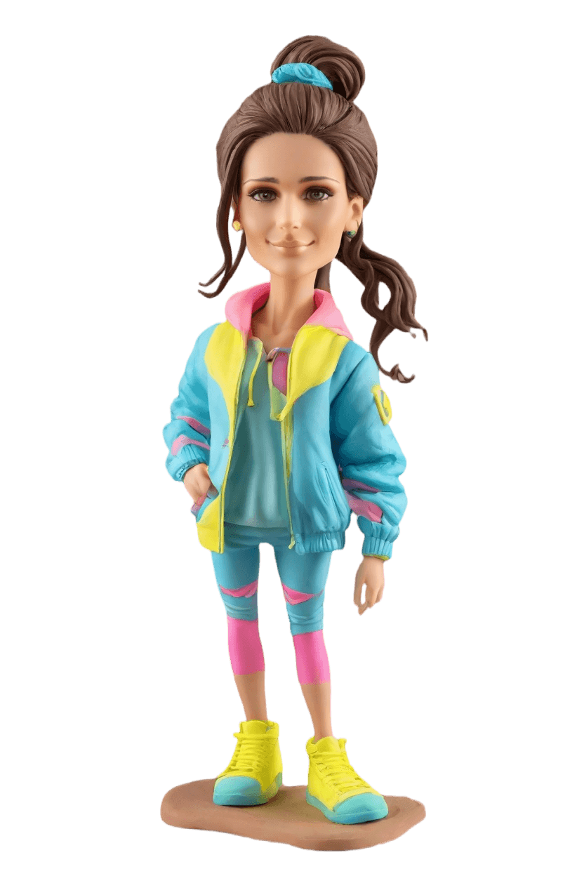 Custom Athlete Dynamic Bobblehead