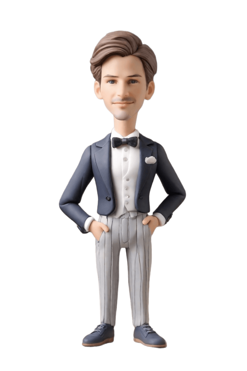 custom Corporate Confidence bobblehead