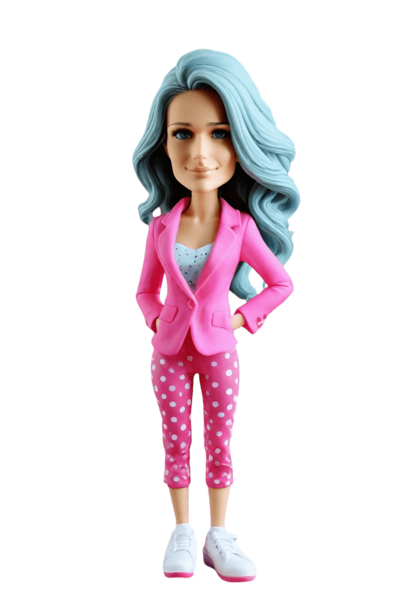 custom Influencer Style Bobblehead
