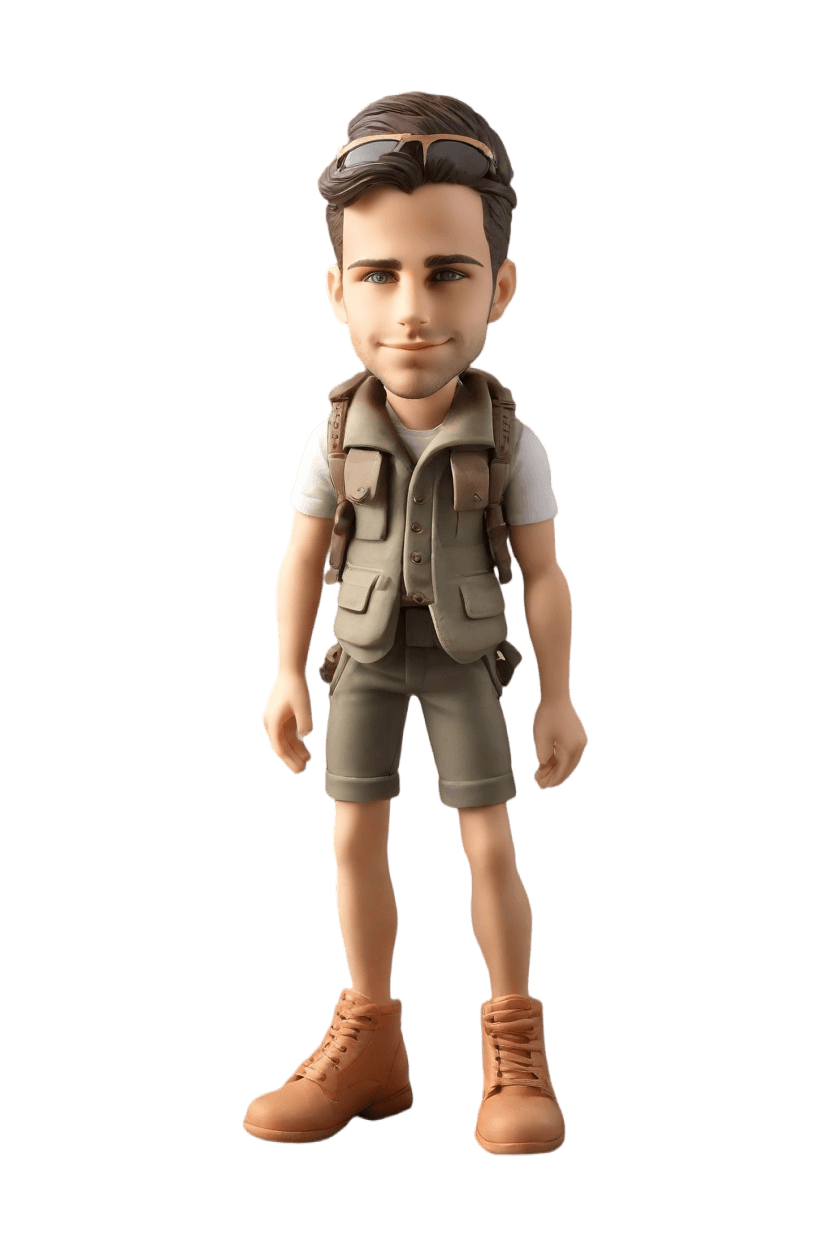 Custom Heroic Stance Bobblehead