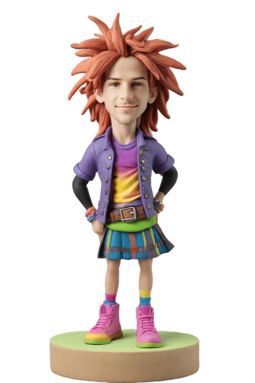 Custom Punk Rock Custom Bobblehead
