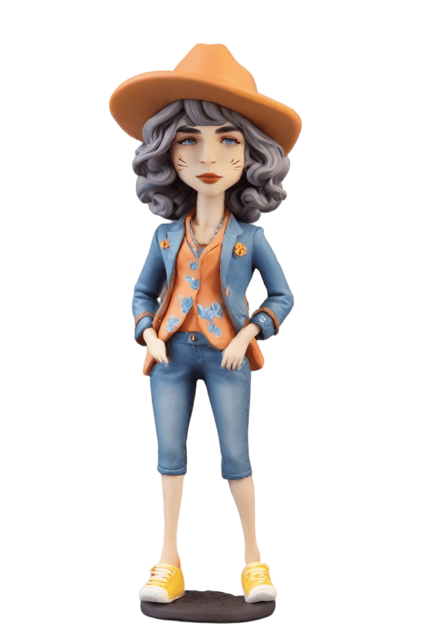 Casual Chic Custom Bobblehead