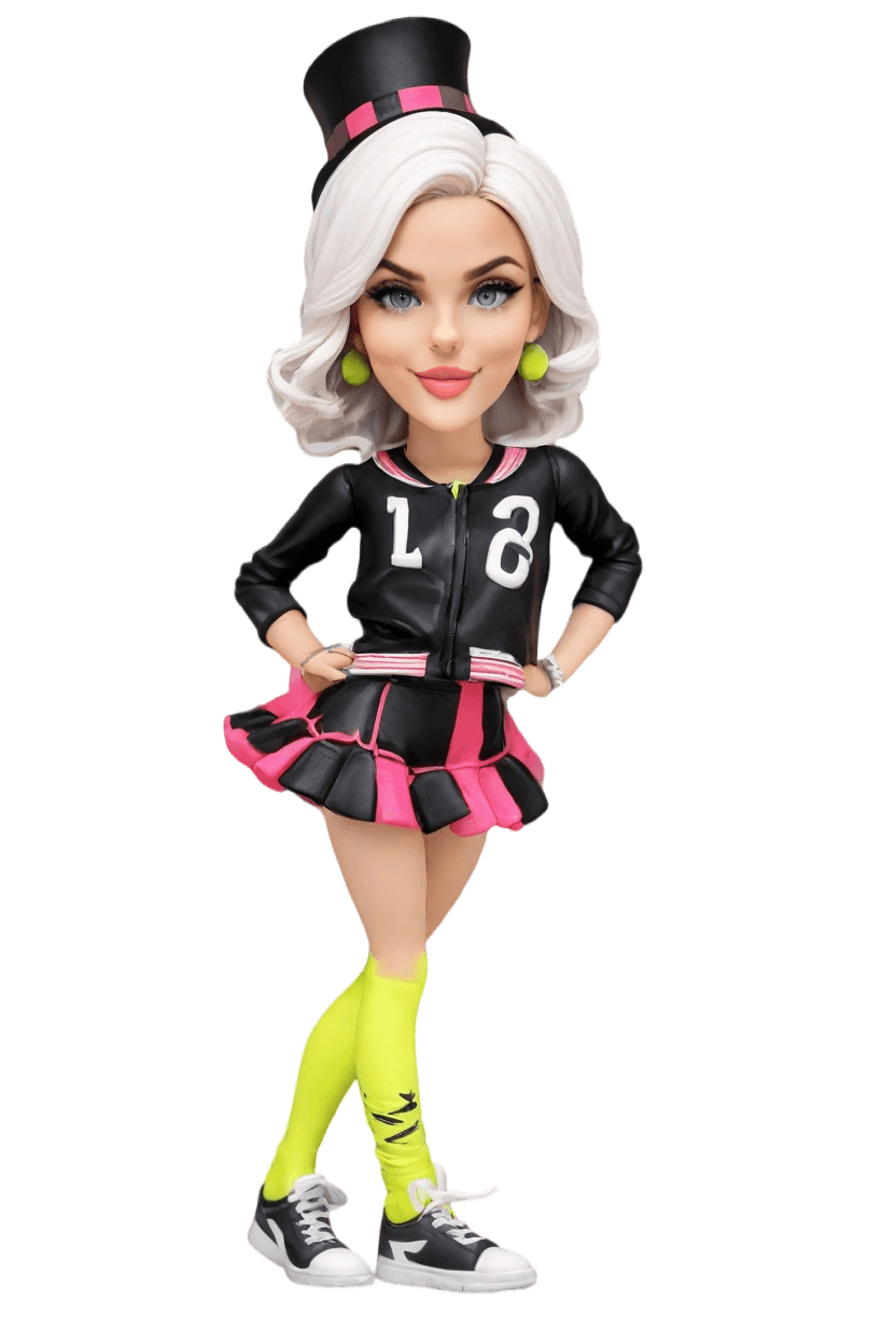 Custom Cheerleading Fun Bobblehead