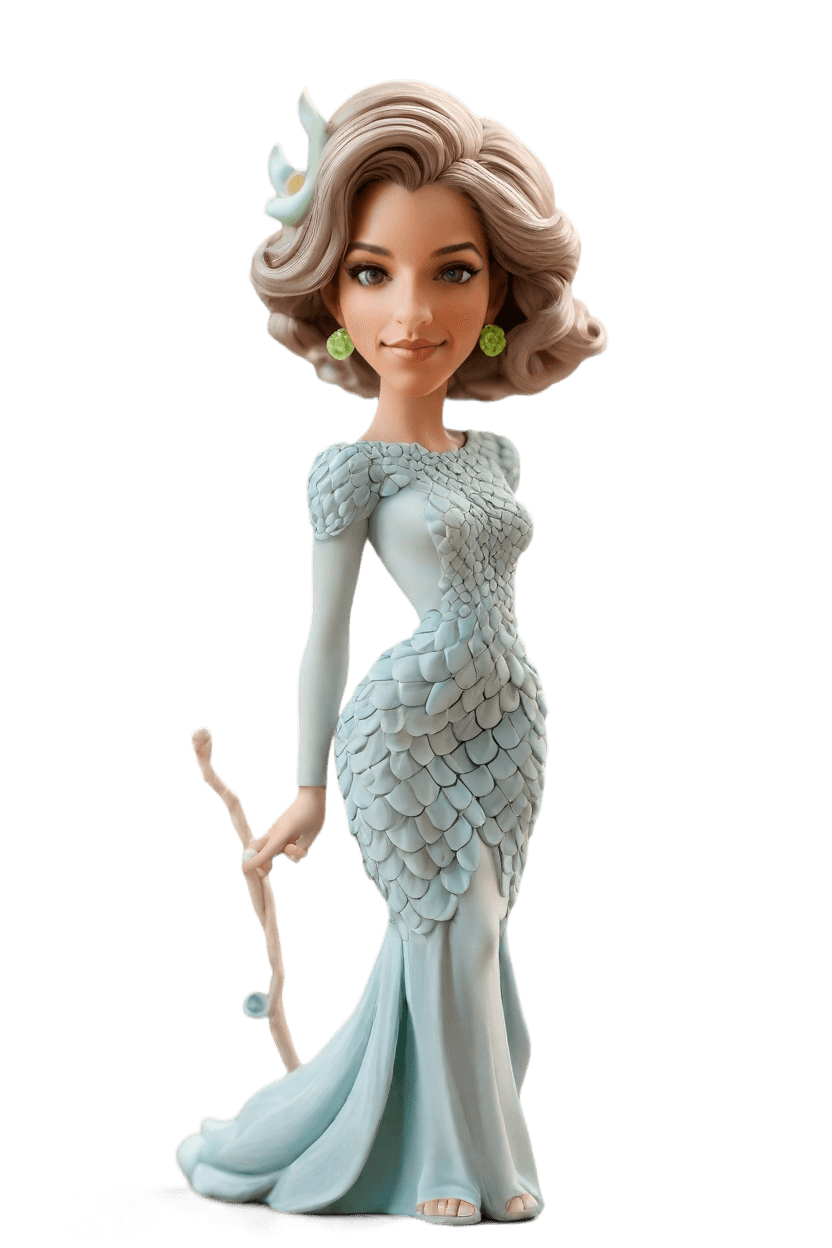 custom Fantasy Elegance bobblehead