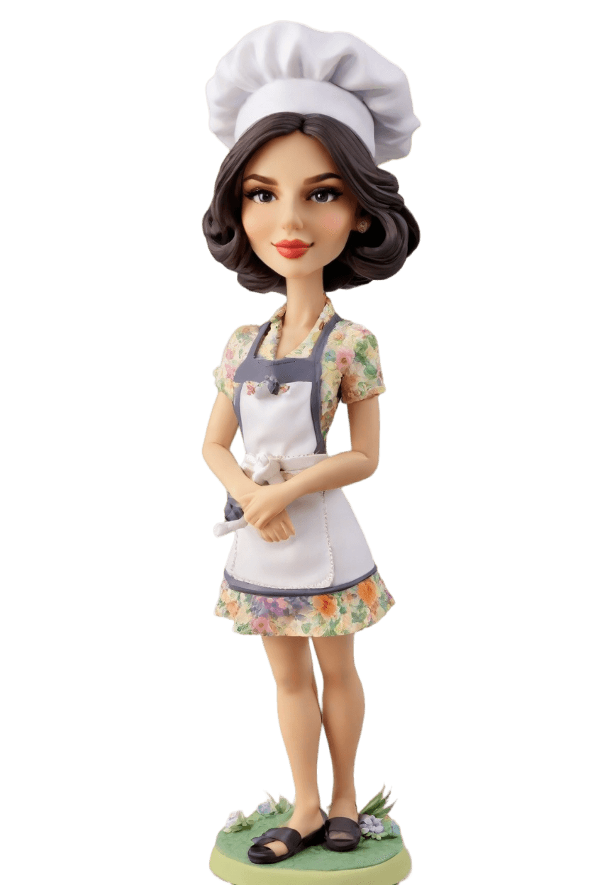 Custom Chef's Kitchen Bobblehead
