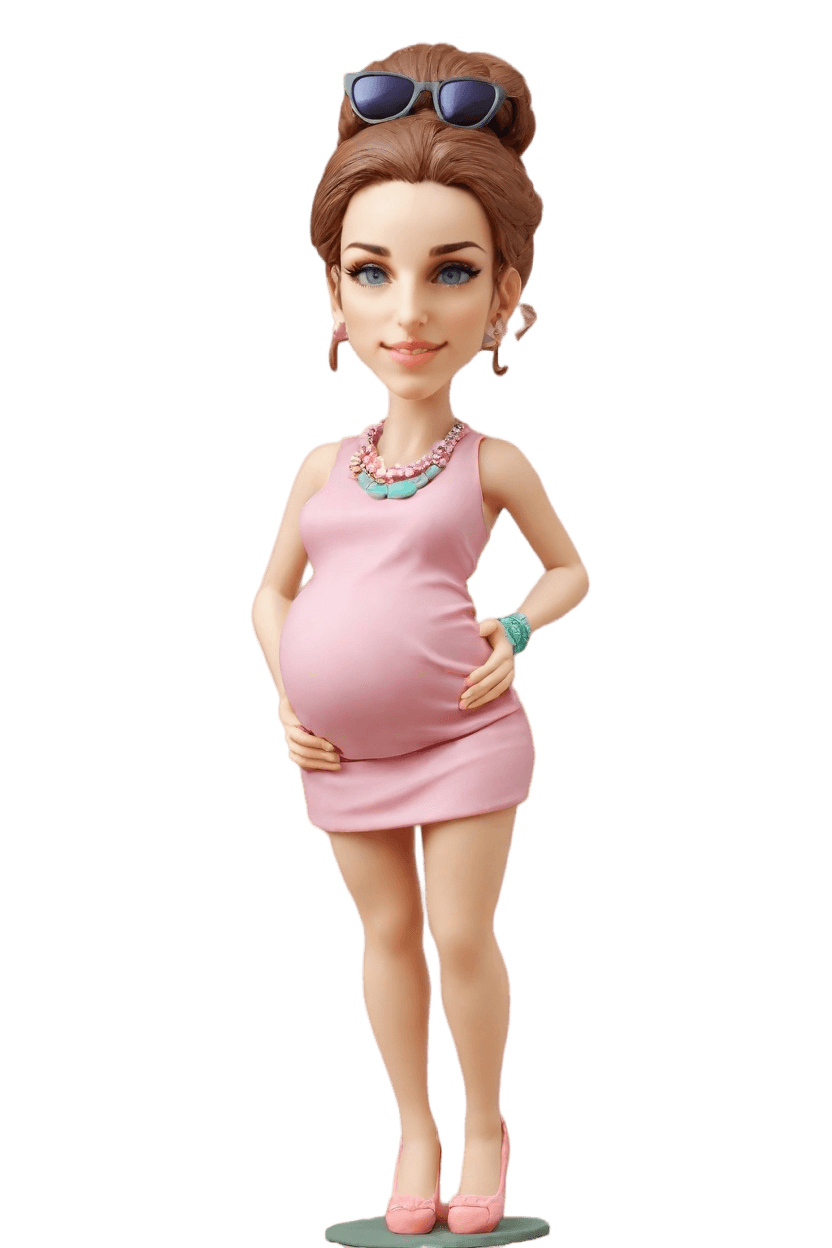 Custom Maternity Style Bobblehead
