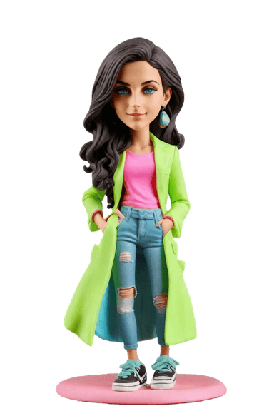 Custom Empowerment Chic Bobblehead