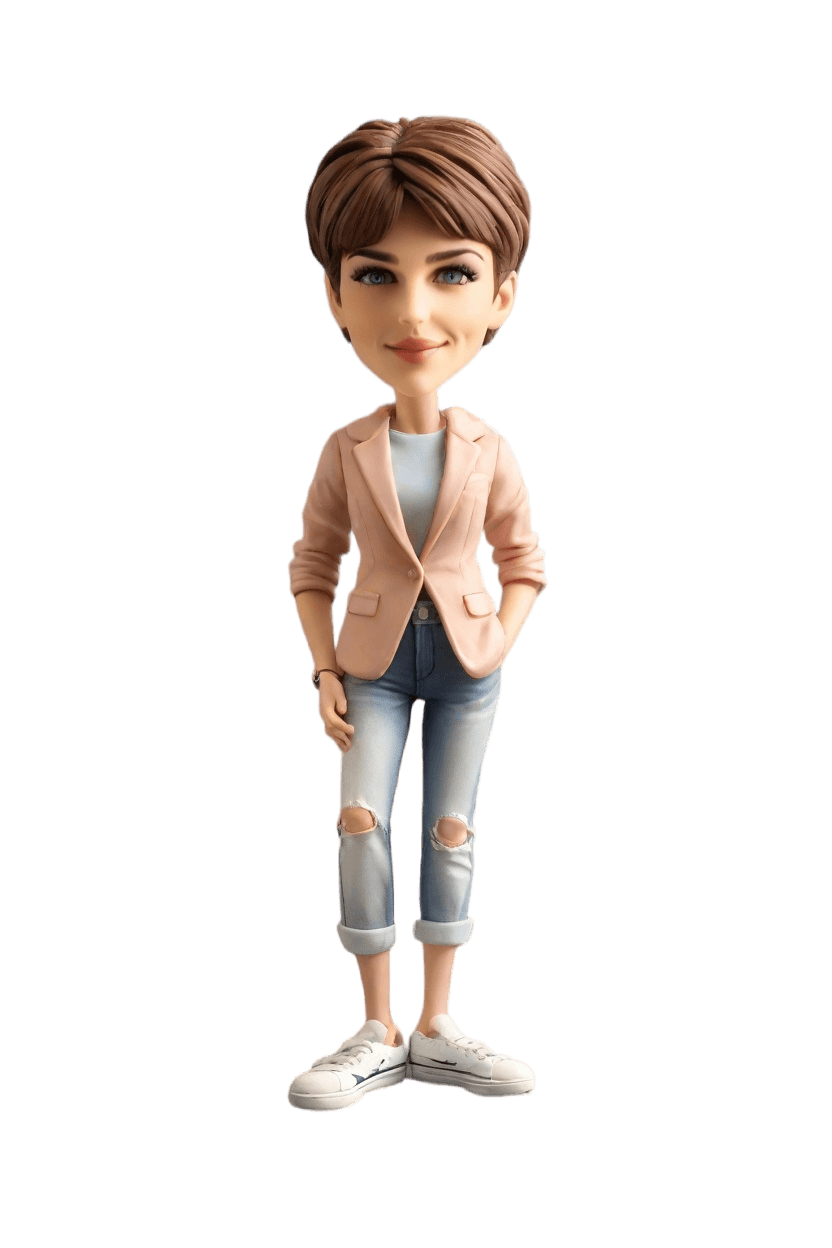 custom Business Chic bobblehead