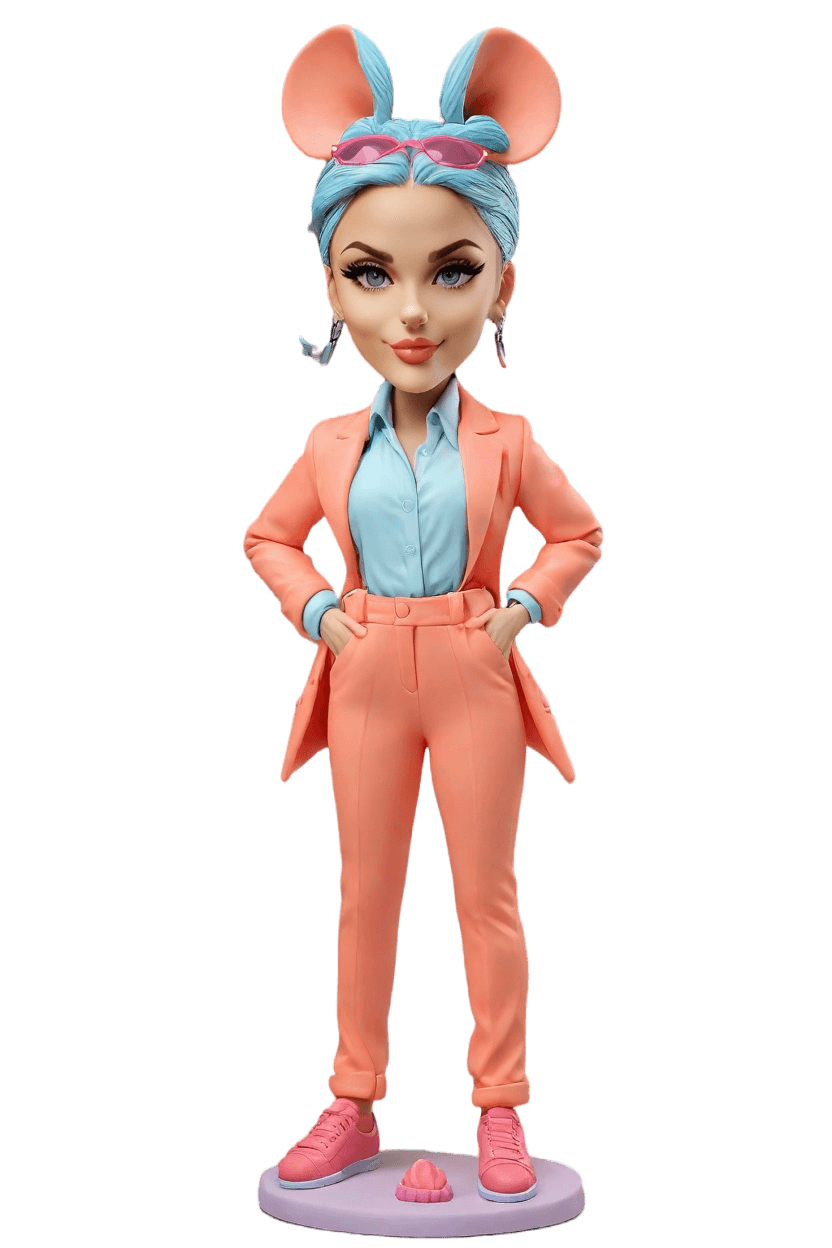 custom Team Triumph product standout bobblehead