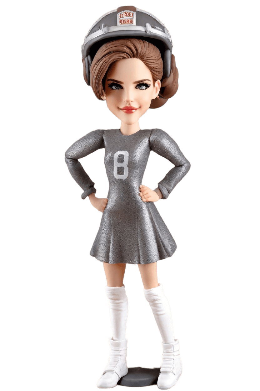 Game Day Glam Custom Confident Bobblehead