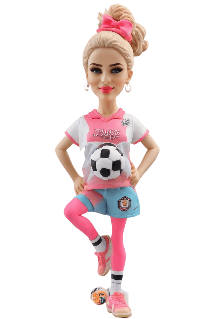 Custom Soccer Star Bobblehead