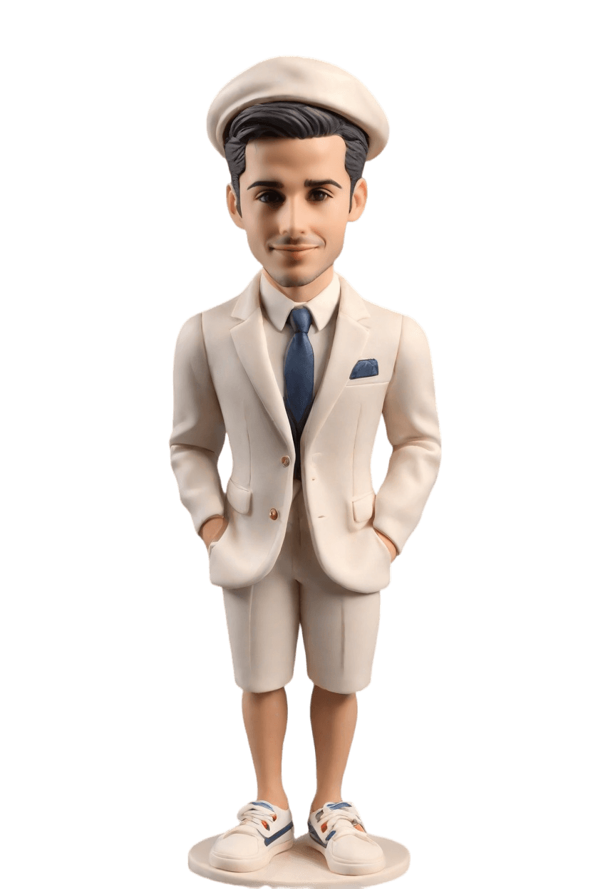 Casual Chic Custom Bobblehead
