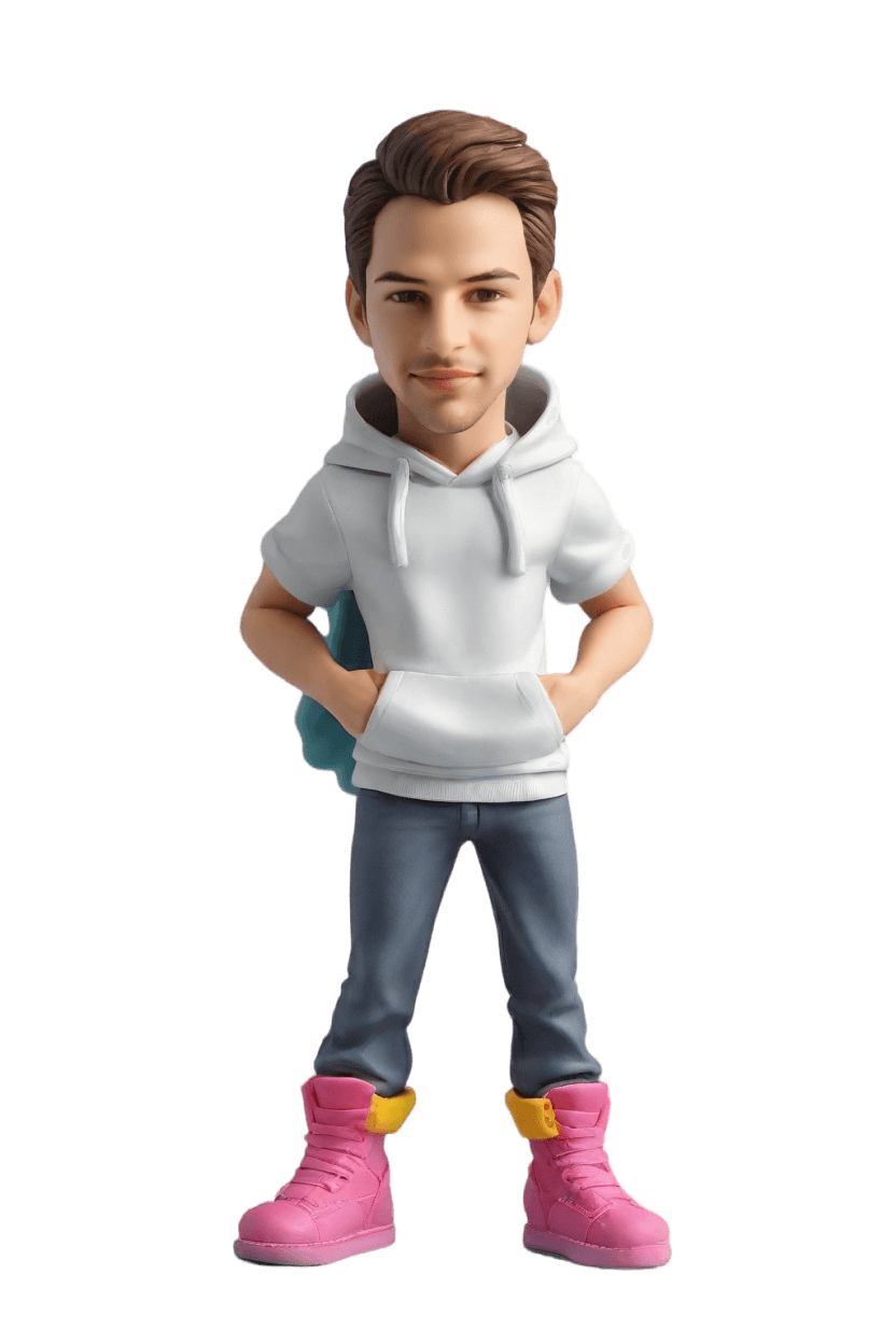custom Heroic Stance Superhero bobblehead