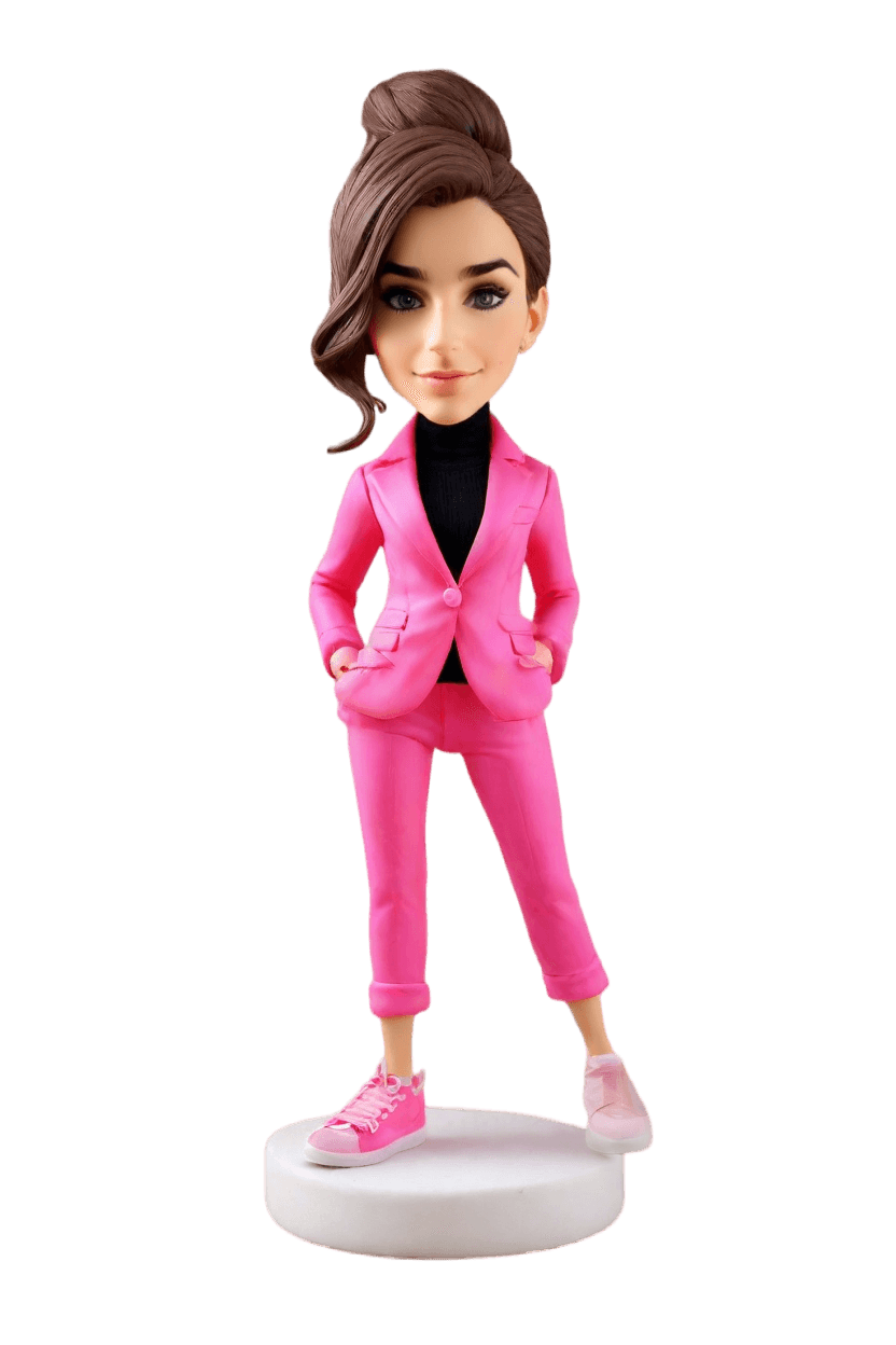 Custom Businesswoman Bobblehead
