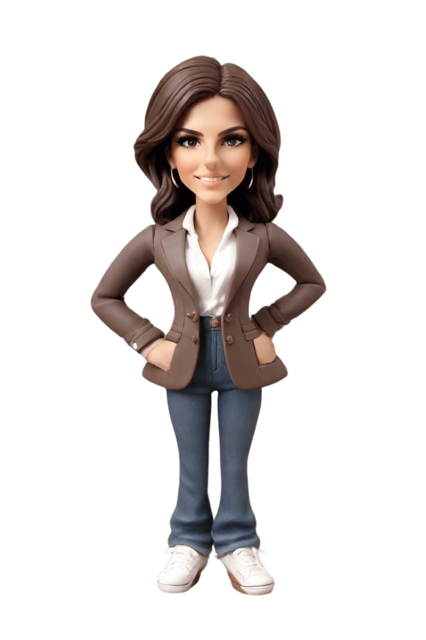 custom Office Chic Bobblehead