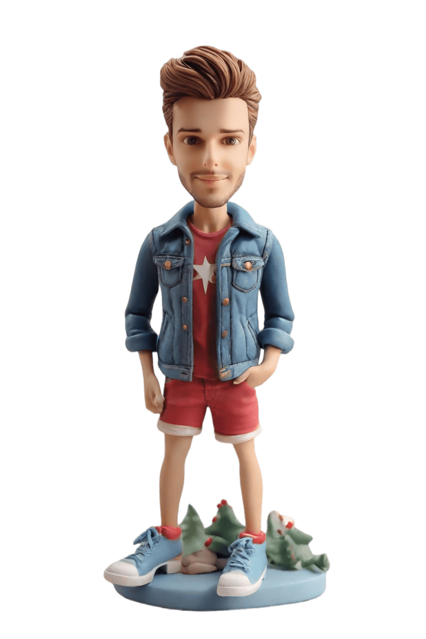 Custom Holiday Hangout Bobblehead