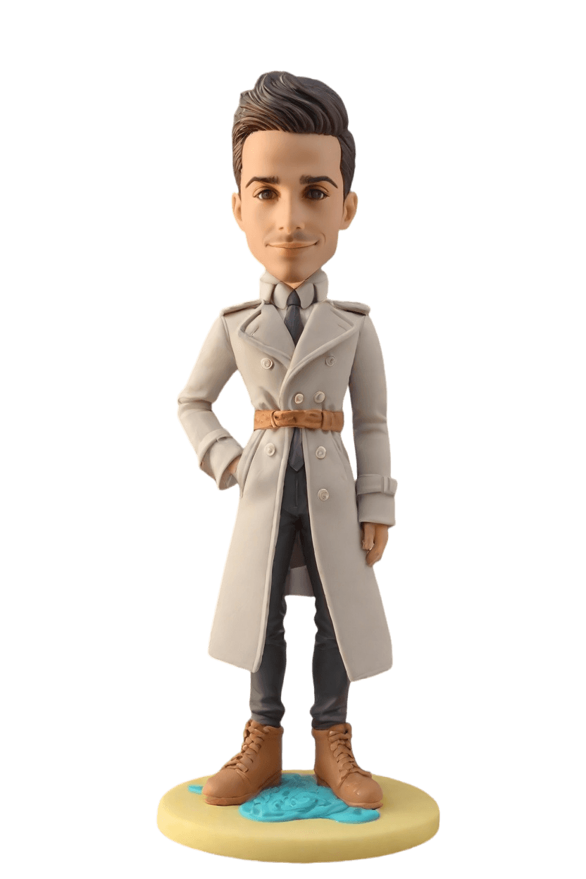 custom Heroic Action Figurine Bobblehead