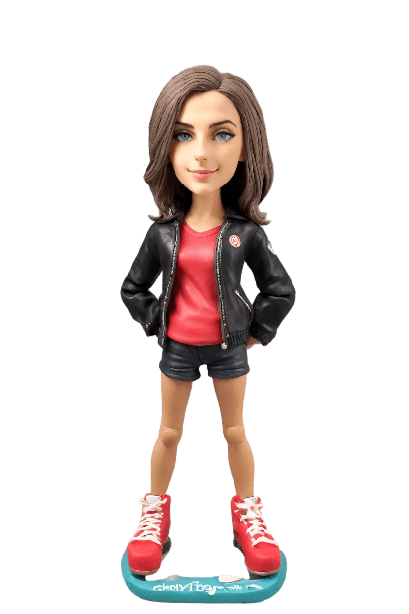 Custom Hockey Heroine Bobblehead