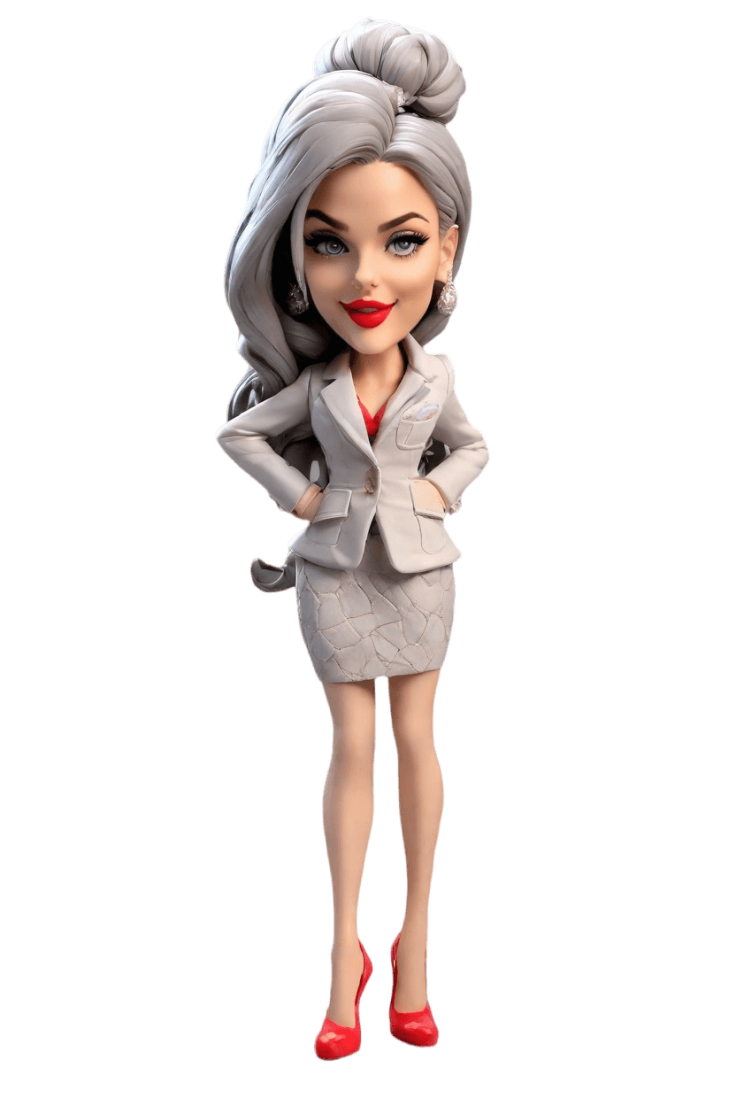 Custom Chaos-themed Twisted Bobblehead