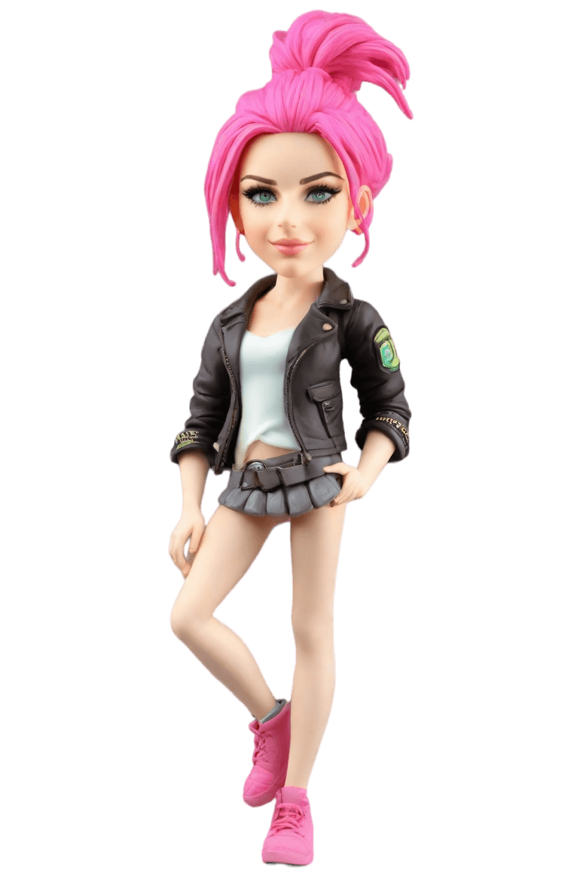 custom Playful Pose Bobblehead