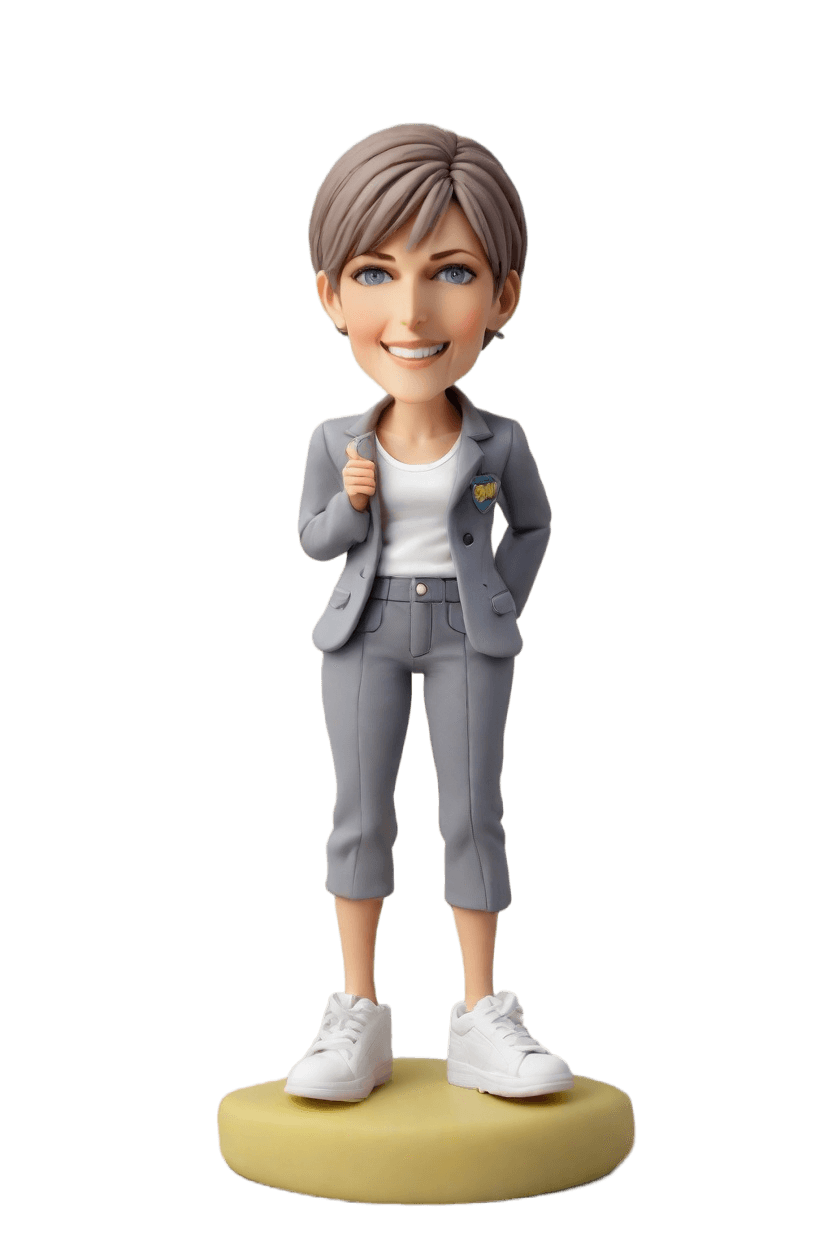 Custom Educator Chic Bobblehead