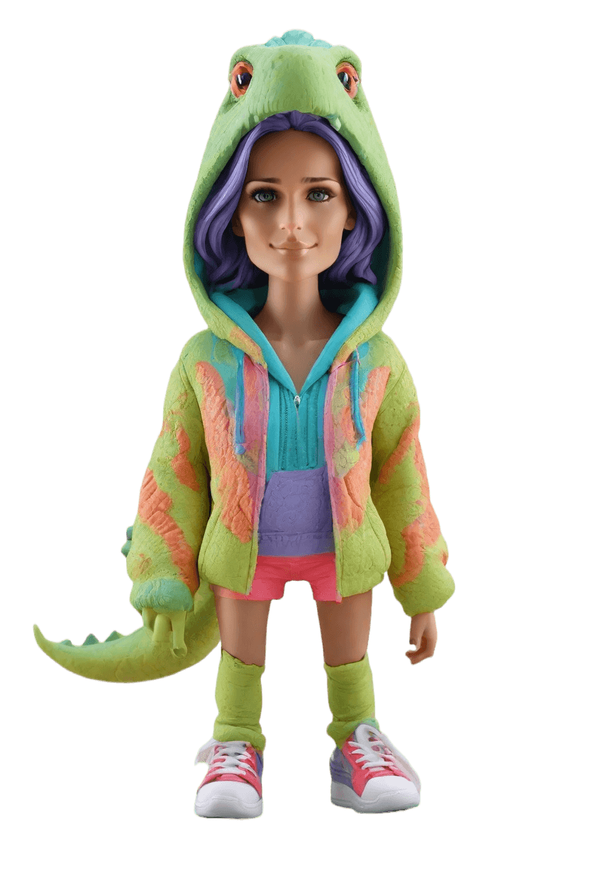 Custom Dino Roar Bobblehead