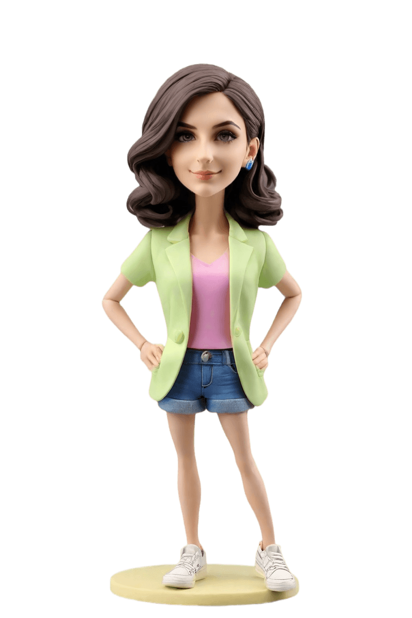 Custom Office Chic Bobblehead