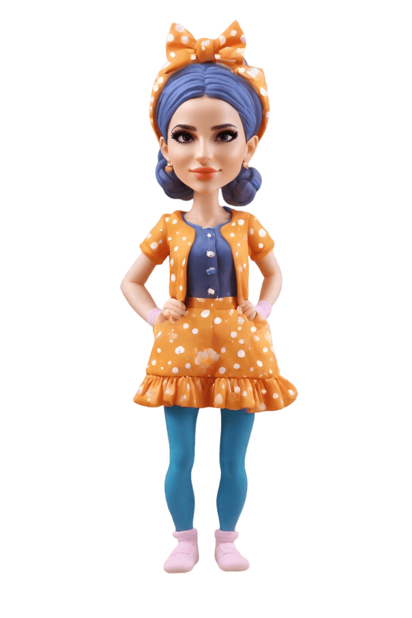 Custom Garden Chic Bobblehead