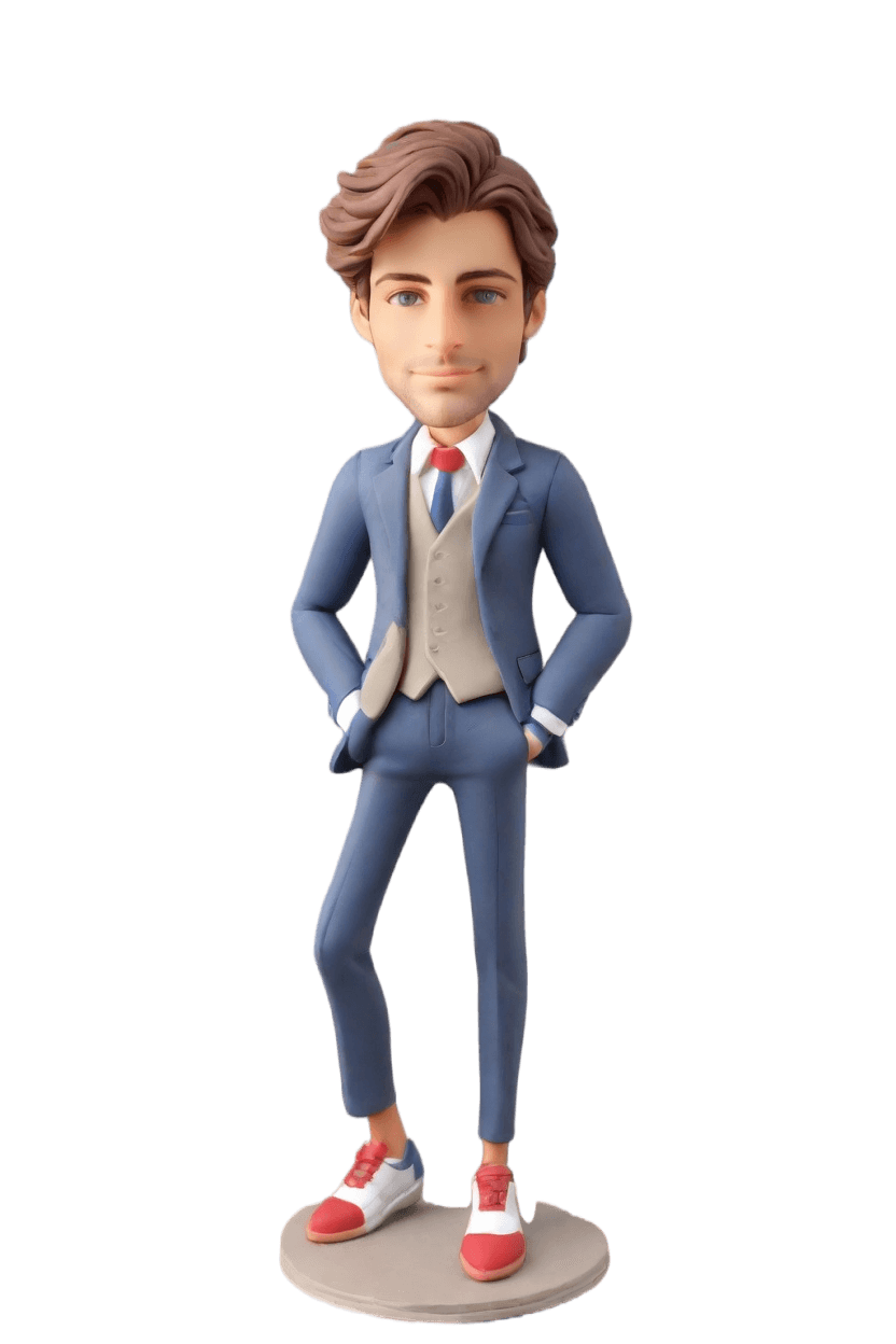 Custom Heroic Playful Bobblehead
