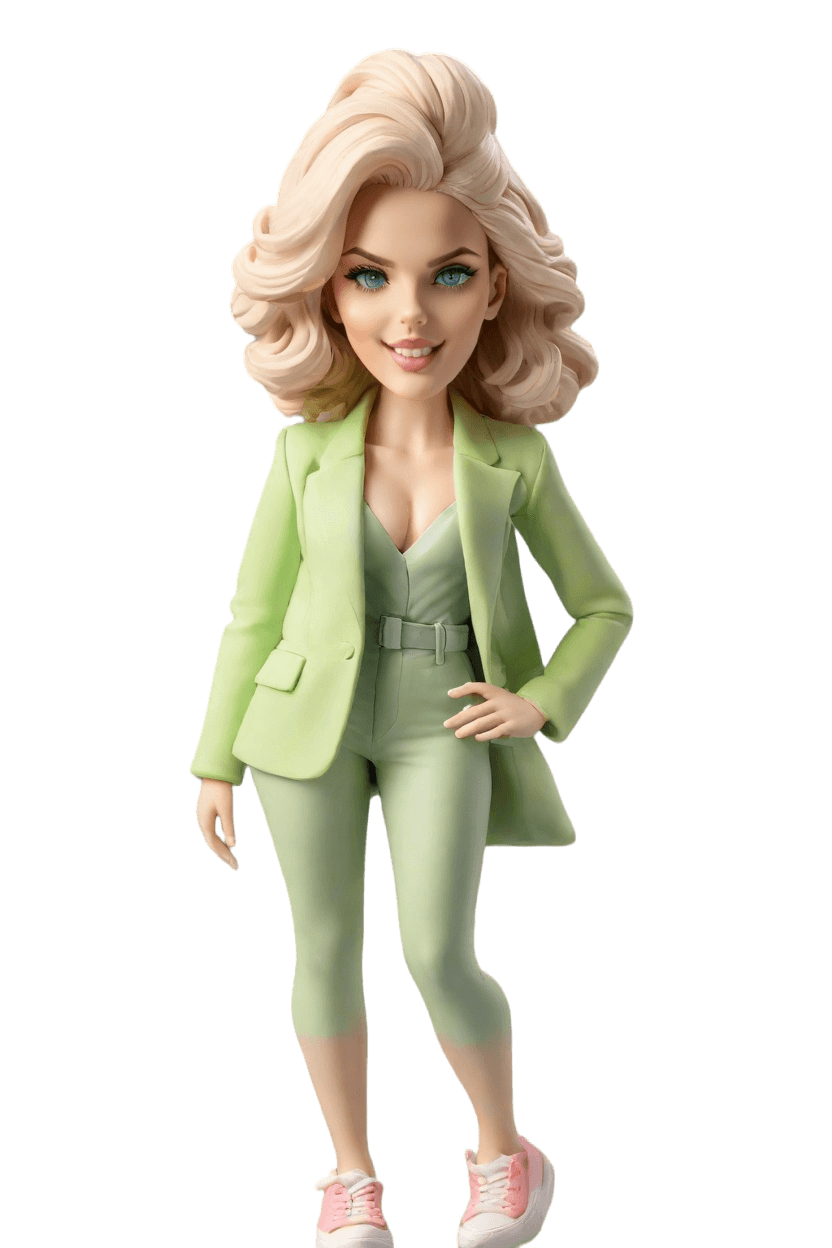Custom Sassy Style Bobblehead