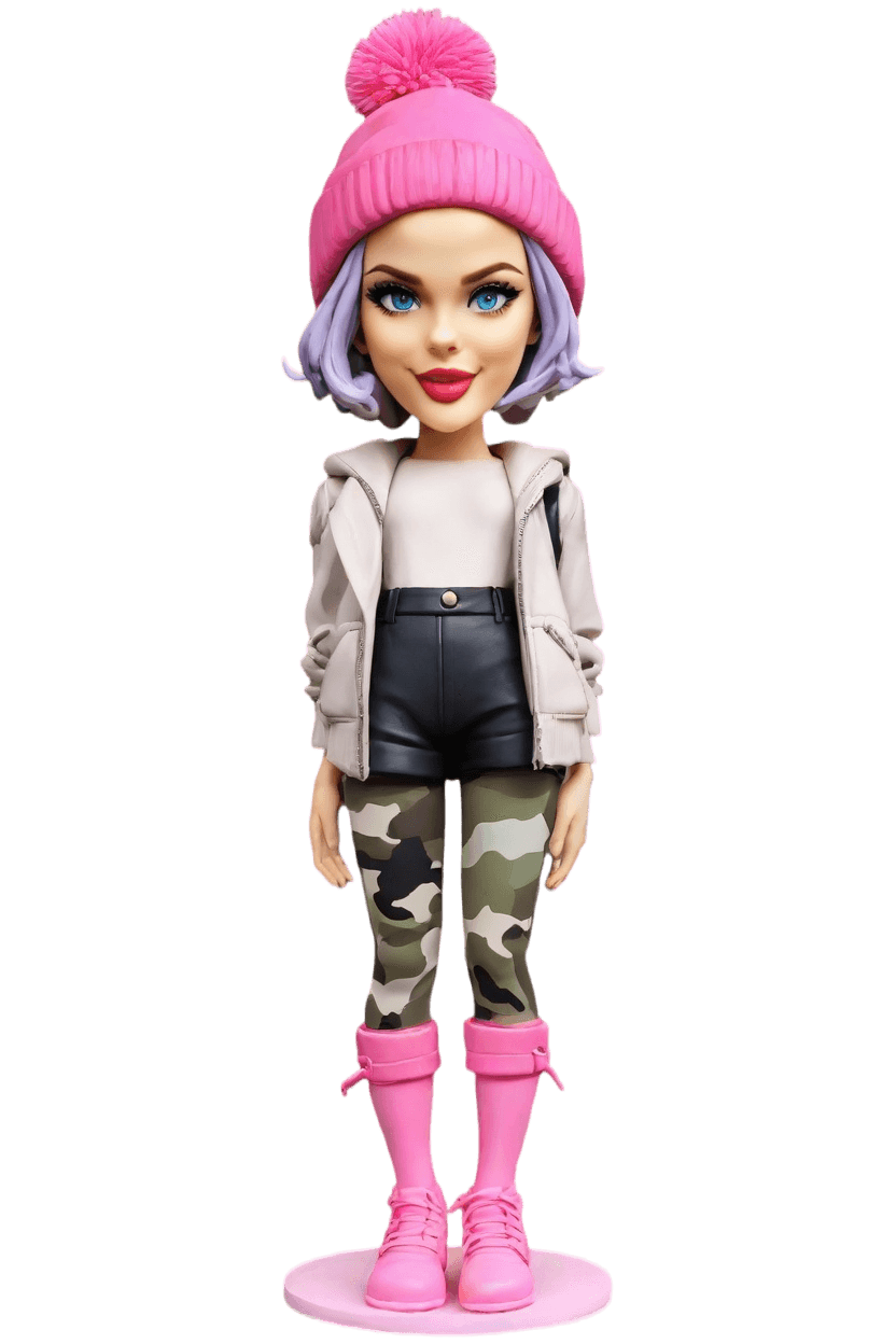 custom Gaming Warrior Bobblehead