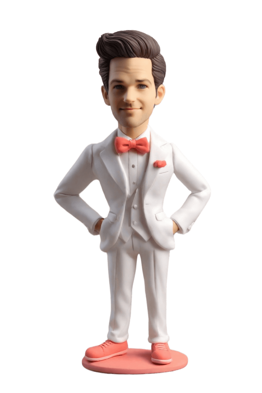 Custom Wedding Dapper Bobblehead