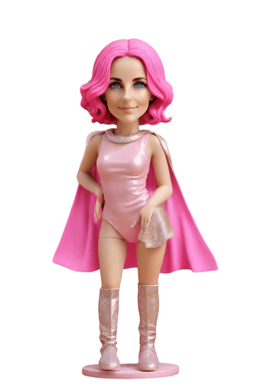 custom Heroic Stance Glamorous bobblehead