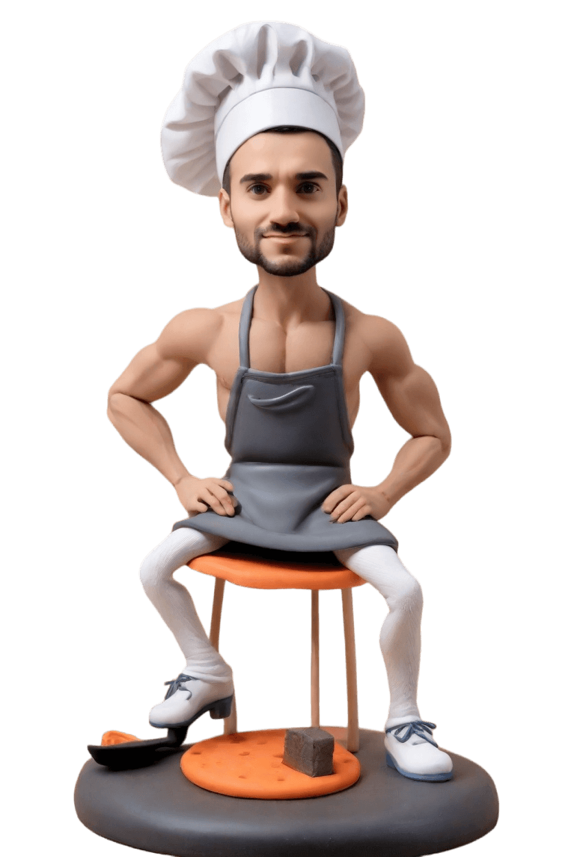 Culinary Custom Sparkle Bobblehead