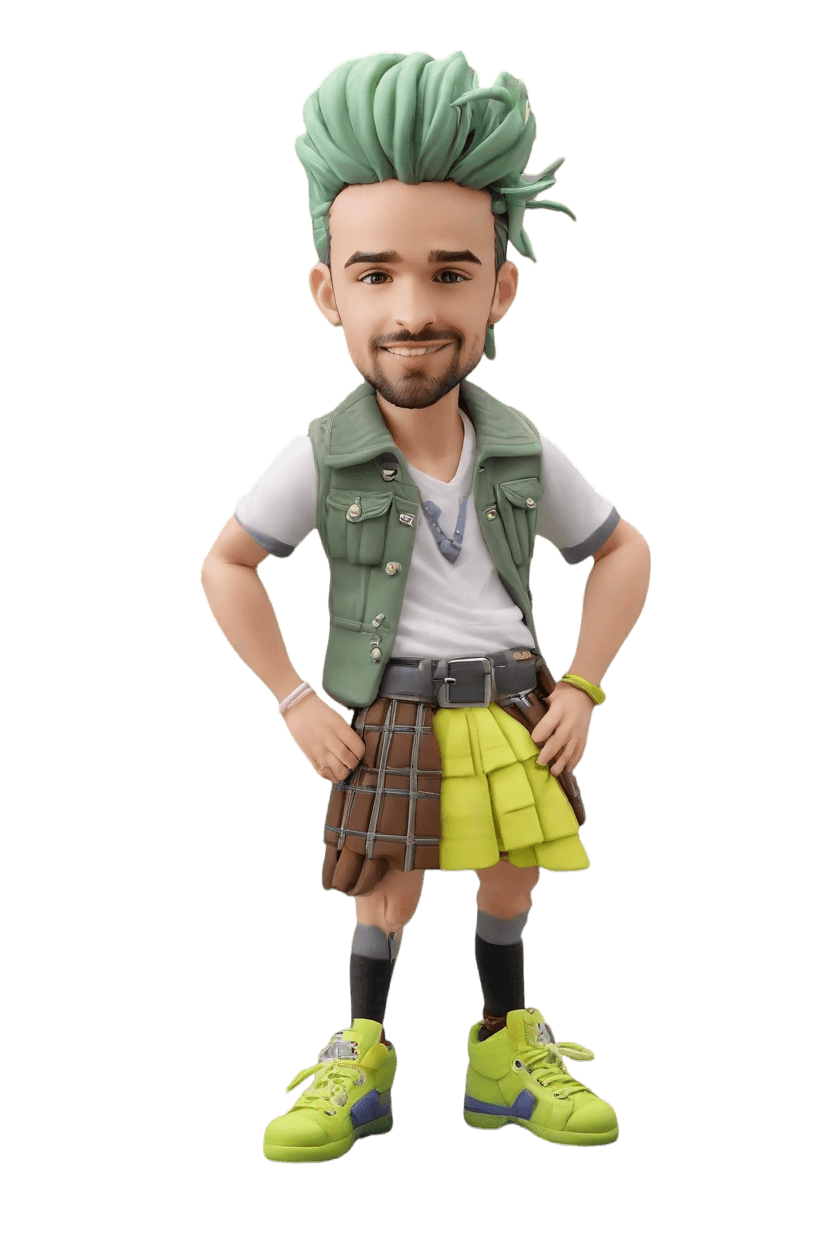 Casual Cool Custom Bobblehead