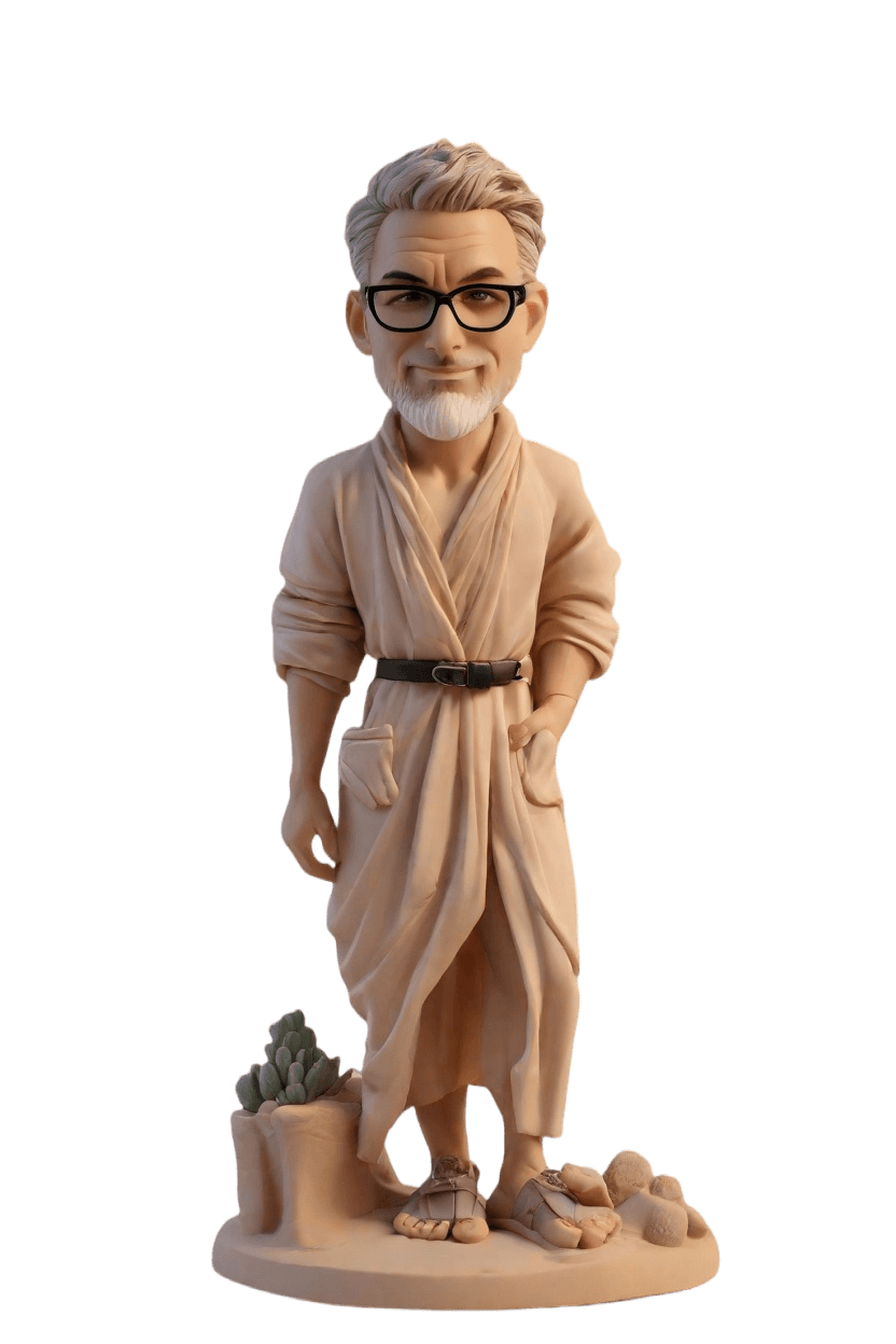 Custom Heroic Desert Bobblehead