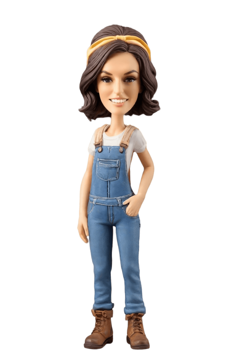 custom Engineer Pride bobblehead