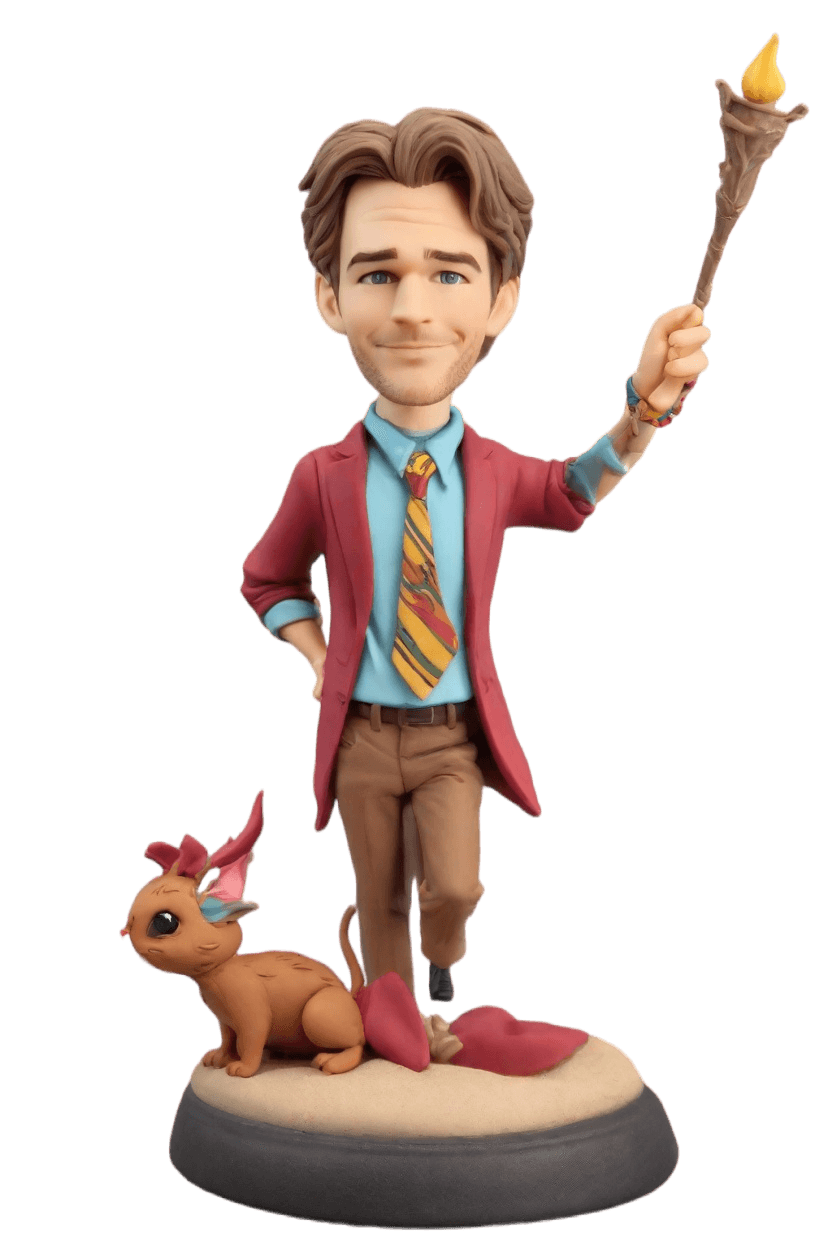 custom Wizard Wave Figurine Bobblehead
