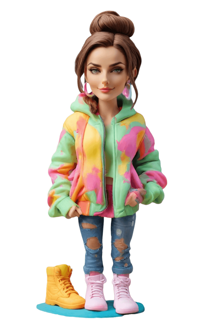 Sassy Style Custom Art Bobblehead