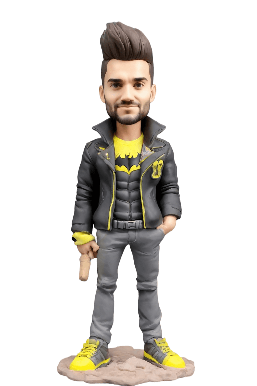 Casual Hero Custom Bobblehead
