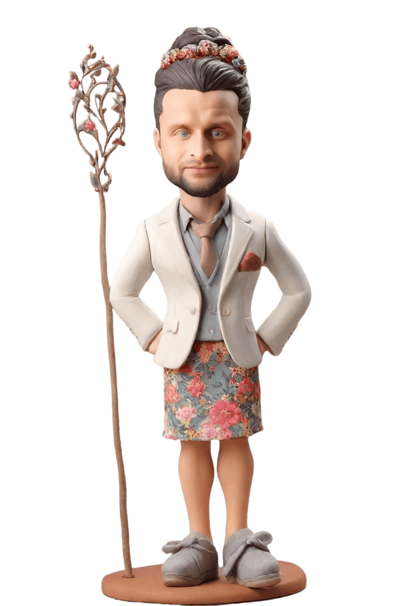 Custom Heroic Disney-Inspired Bobblehead