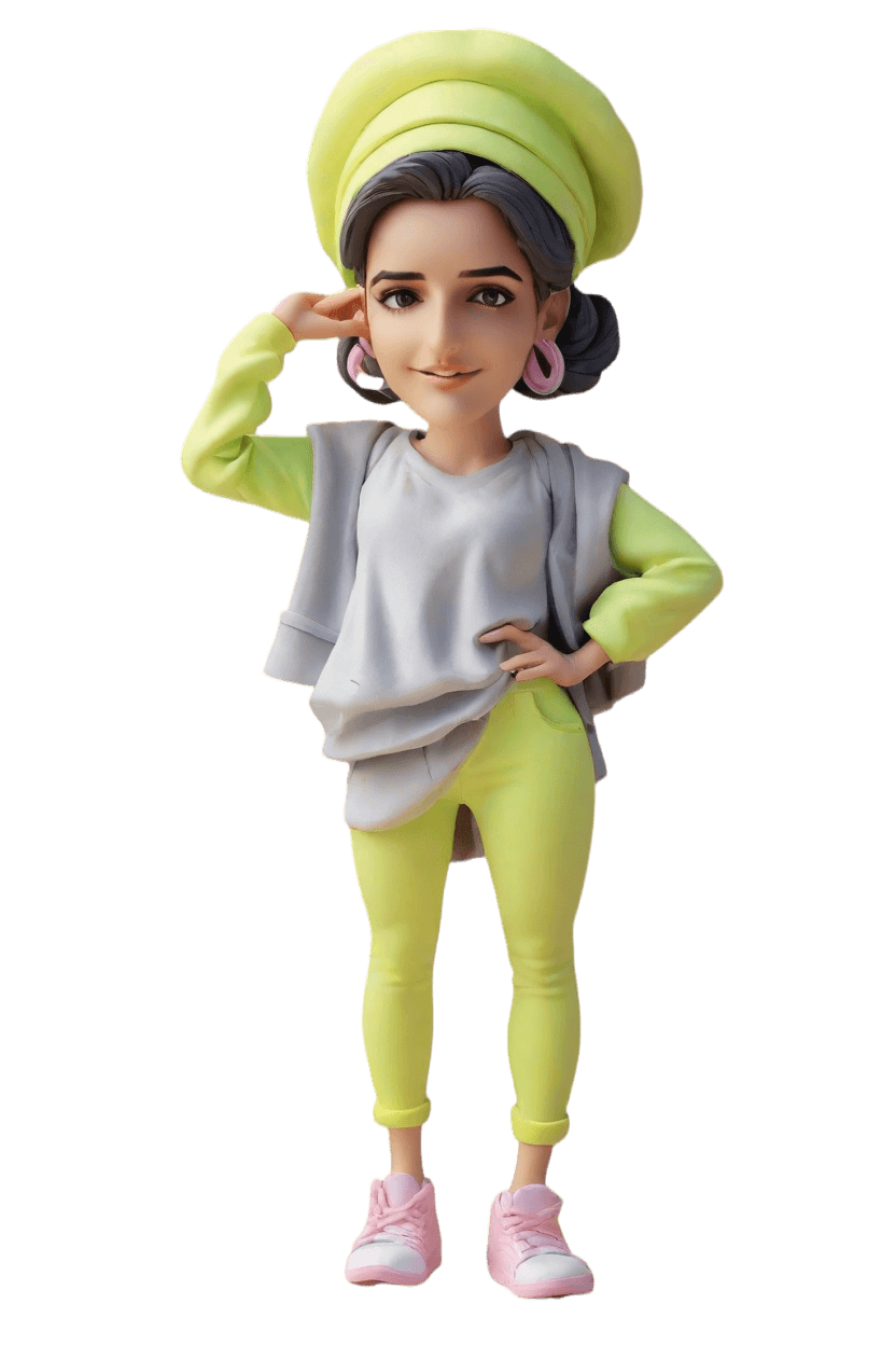 Custom Sassy Style Bobblehead