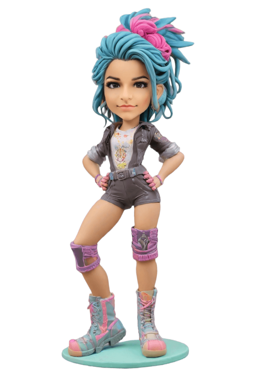 Custom Heroic Punk Bobblehead