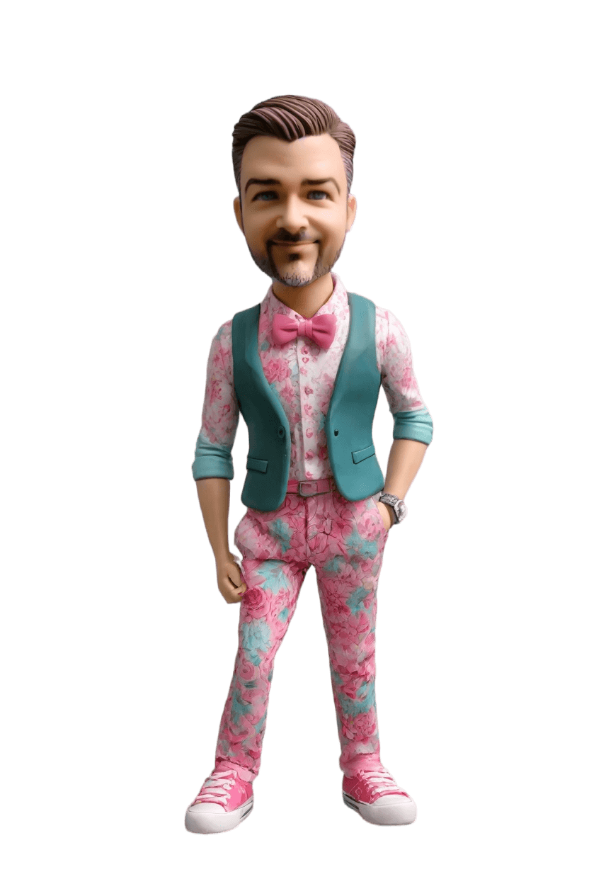 Custom Romantic Gesture Bobblehead