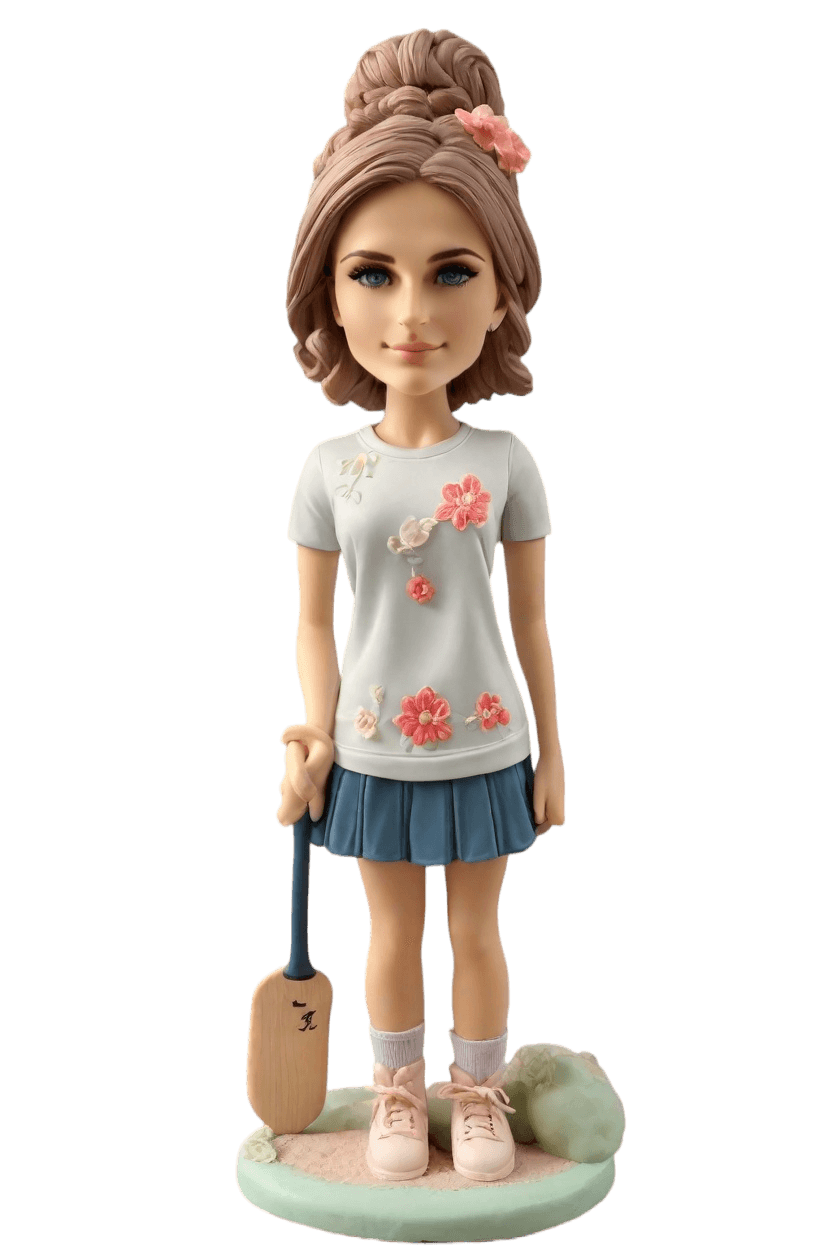 Custom Sporty Chic Bobblehead