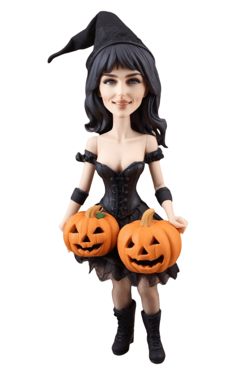 Custom Halloween Mischievous Bobblehead