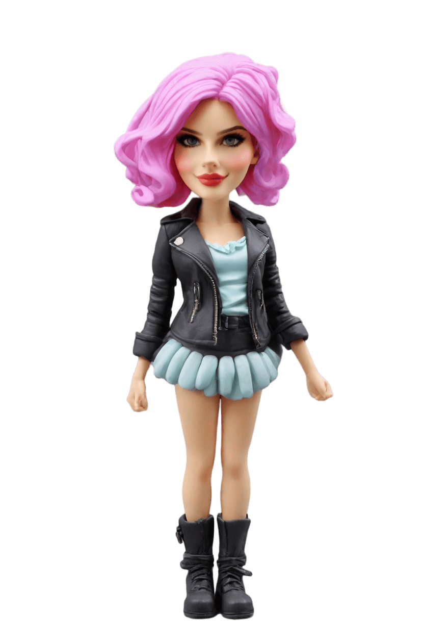 Custom Bold Pose Bobblehead